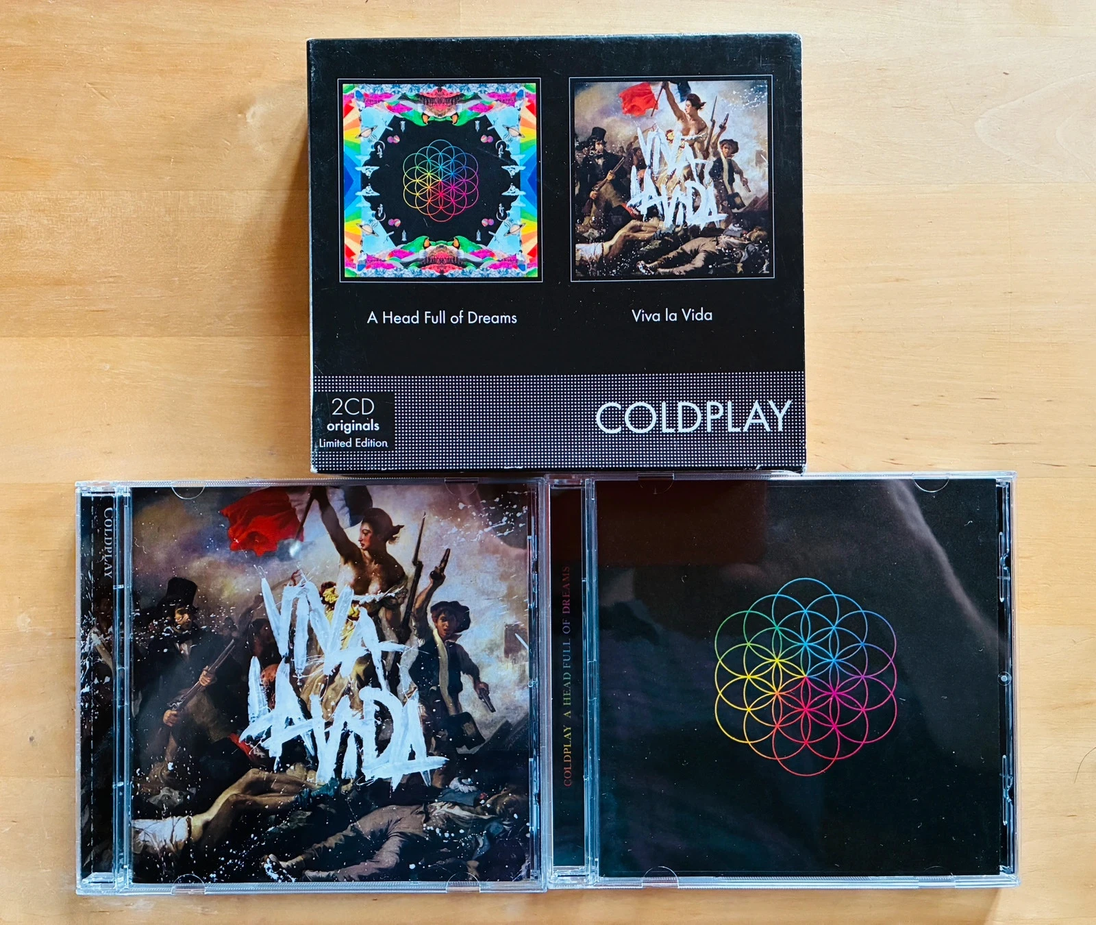 Coffret 2 CD Coldplay: Viva la Vida et A head full of dreams. – photo 3